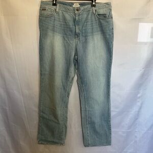 L.L. Bean Classic Fit Straight Leg Light Wash Jeans